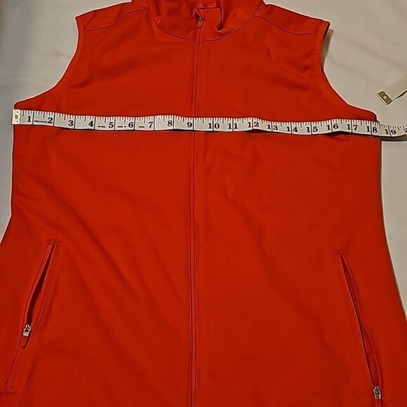 - Nike Golf Vest Size Small Orange - Picture 4 of 8